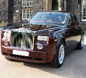 Rolls Royce Phantom - Royal Burgundy Hire in Peterborough
