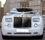 Rolls Royce Phantom - White hire  in Peterborough
